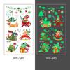 Kids' Waterproof Christmas Glow Tattoos - Festive Cartoon Stickers for Holiday Parties