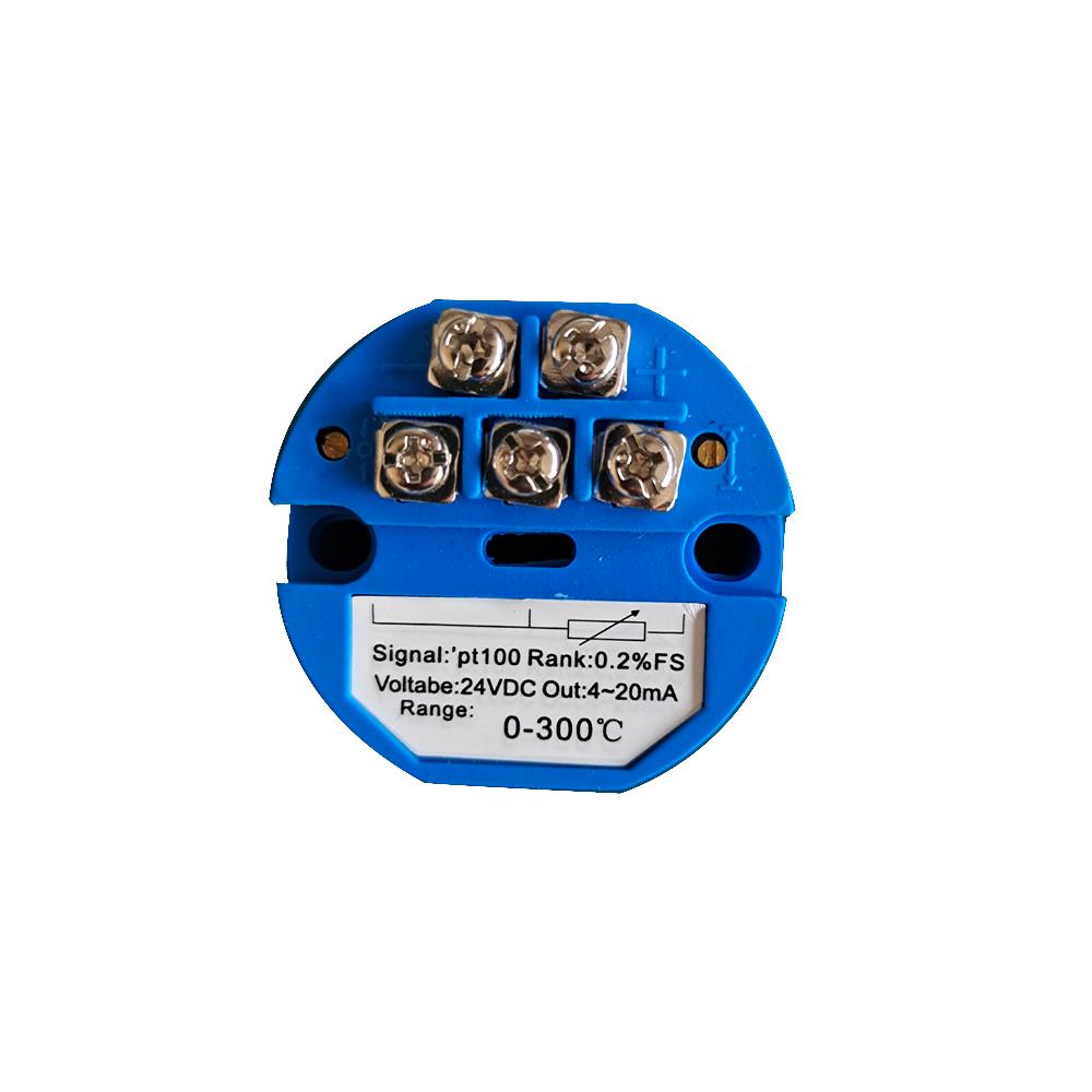 PT100 0-600℃ Temperature Sensor Transmitter 4-20MA Output DC24V
