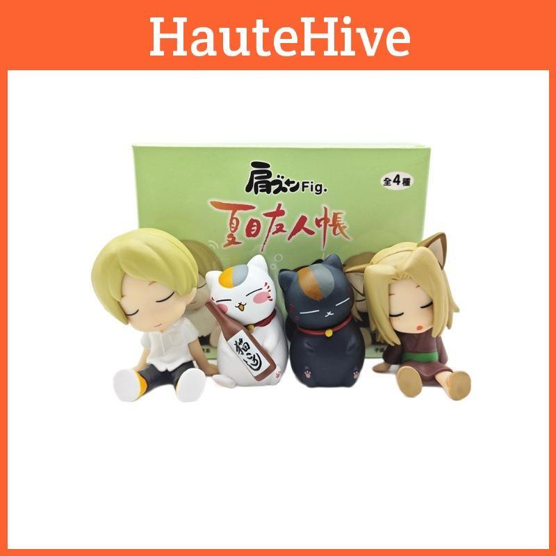 Natsumes Of Book Friends Pvc Toy Models With Sleep Pose For Home Decor Gift And