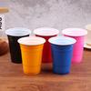 10Pcs Multiple 16OZ Plastic Cups Disposable Cups Drinking Cups Party Cups Water Cups For Graduation Ceremonies Beverages Drinks