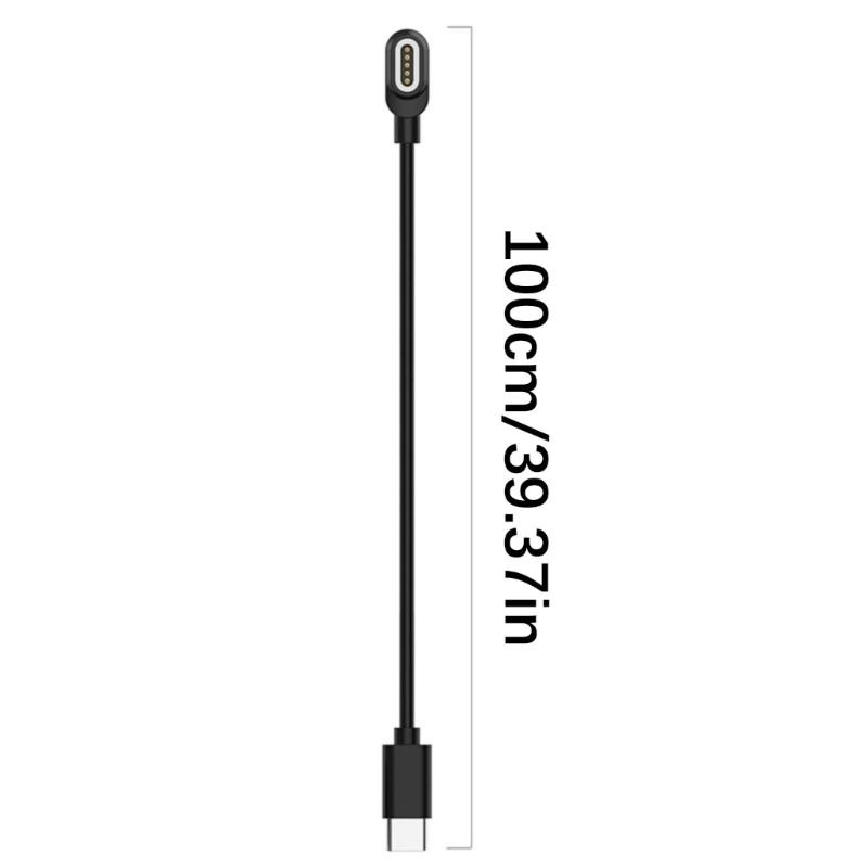 Premium Magnetic Charging Wire For AR Glasses Eyewear Charging Cord With Reinforced Joint And Flexible 100cm Cable