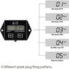 Digital Engine RPM Tachometer Hour Meter Gauge. For 2 Stroke and 4