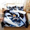 Bleach Kurosaki Ichigo Cartoon Poster Sheets Quilt Covers Bedding Dormitory Sheets Bedding Set Soft Warm Bedding Set Luxury Gift