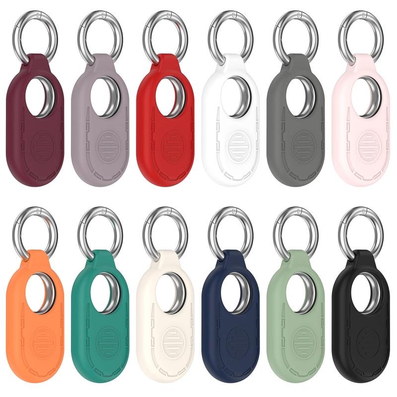 Silicone Case Housing Protective Cover Fit for SmartTag 2 Anti-lost Case Portable Carrying Case Anti-scratch Sleeve