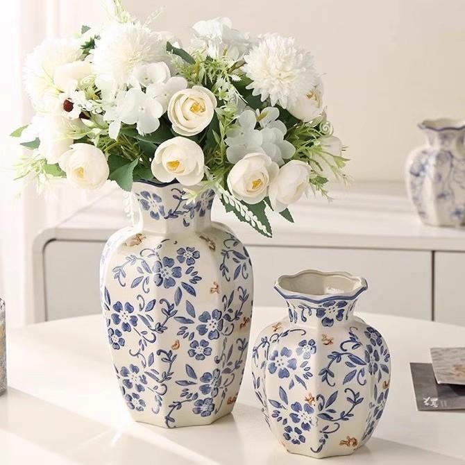 Plant Pots Table Decoration Ornaments Flower Arrangement Ceramic Vases Room Aesthetic Decor