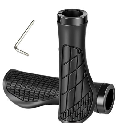 TOAURDA Εργονομικές Λαβές Ποδηλάτου Απορρόφησης Κραδασμών Εσωτερικές Εύκολες για Ποδήλατα Βουνού, Σχεδιασμός, Αντιολισθητικό Καουτσούκ, Απορρόφησης, Διάμετρος 22.2mm, Ανθεκτικές, Λαβή,