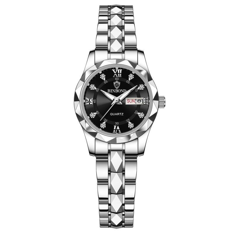 Binbang BINBOND men's watch luminous waterproof business quartz watch