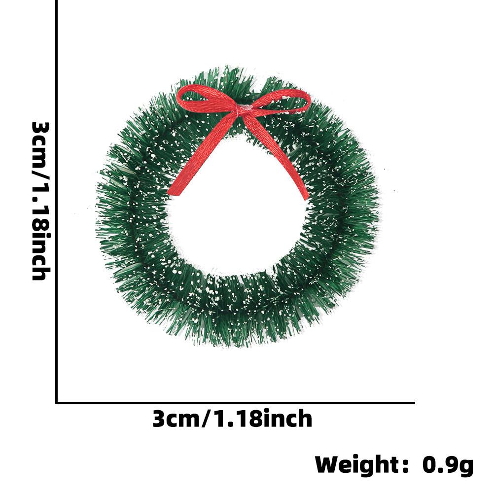 

Восхитительный рождественский мини-венок с привлекательными бантами и сверкающими колокольчиками для рождественского настроения StyleBB