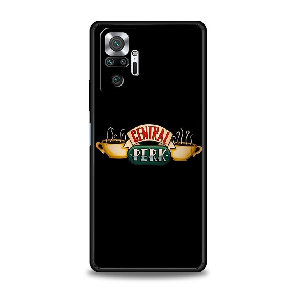 Phone Case For Xiaomi Redmi Note 13 12 5G 9S 9 8 10 11 Pro 9T 13C 12C 10C 9C 9A 7 Pro Cover Central Perk Coffee friends tv show