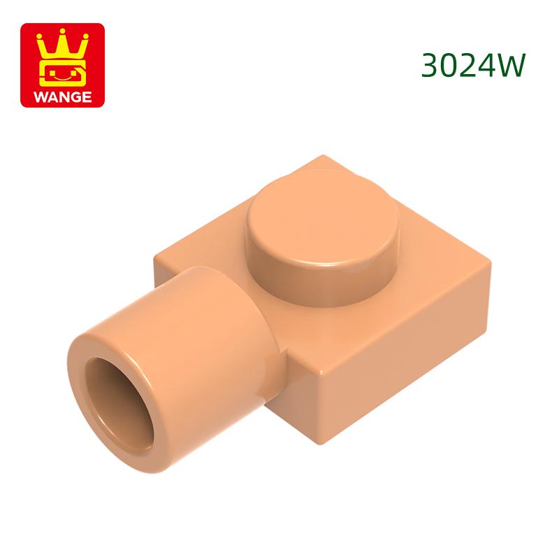 432Pcs/lot 3024W 1x1 Brick Moc Short 1-Hole featuring Cylinder Block Moc Colour Accessories Works With featuring Brick DO IT YOURSELF Children's Toy