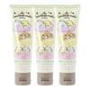 Set of 3 Santan Sumikkogurashi Hand Milk, Yellow, Moisturizing Hand Cream for Girls, Women, Kids, and Adults. Features Cat, Polar Bear, Penguin, Lizar