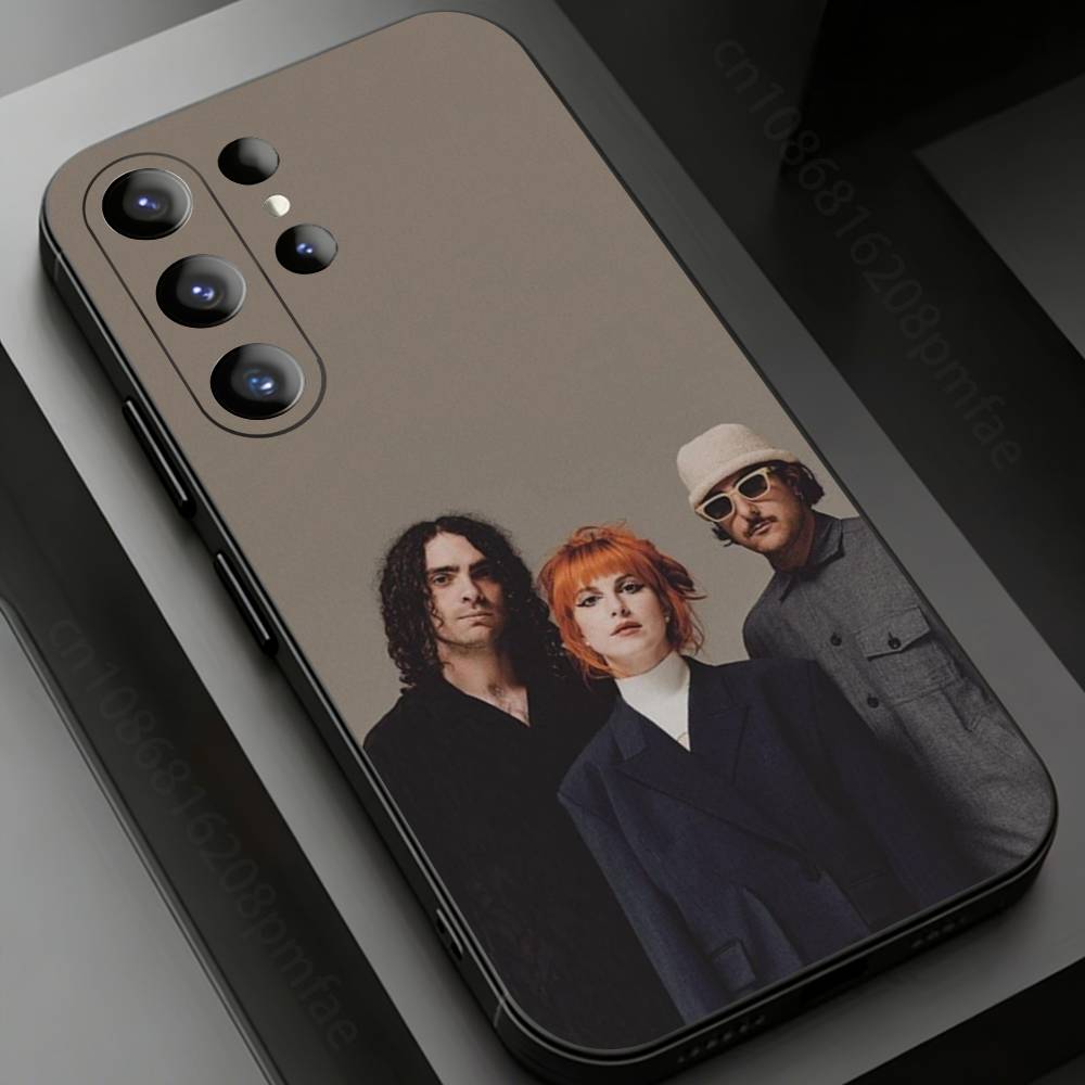 P-ParamoreS Band Phone Case for Samsung Galaxy S20,23 Ultra S24,22 Plus S25,26,21FE TPU Cover