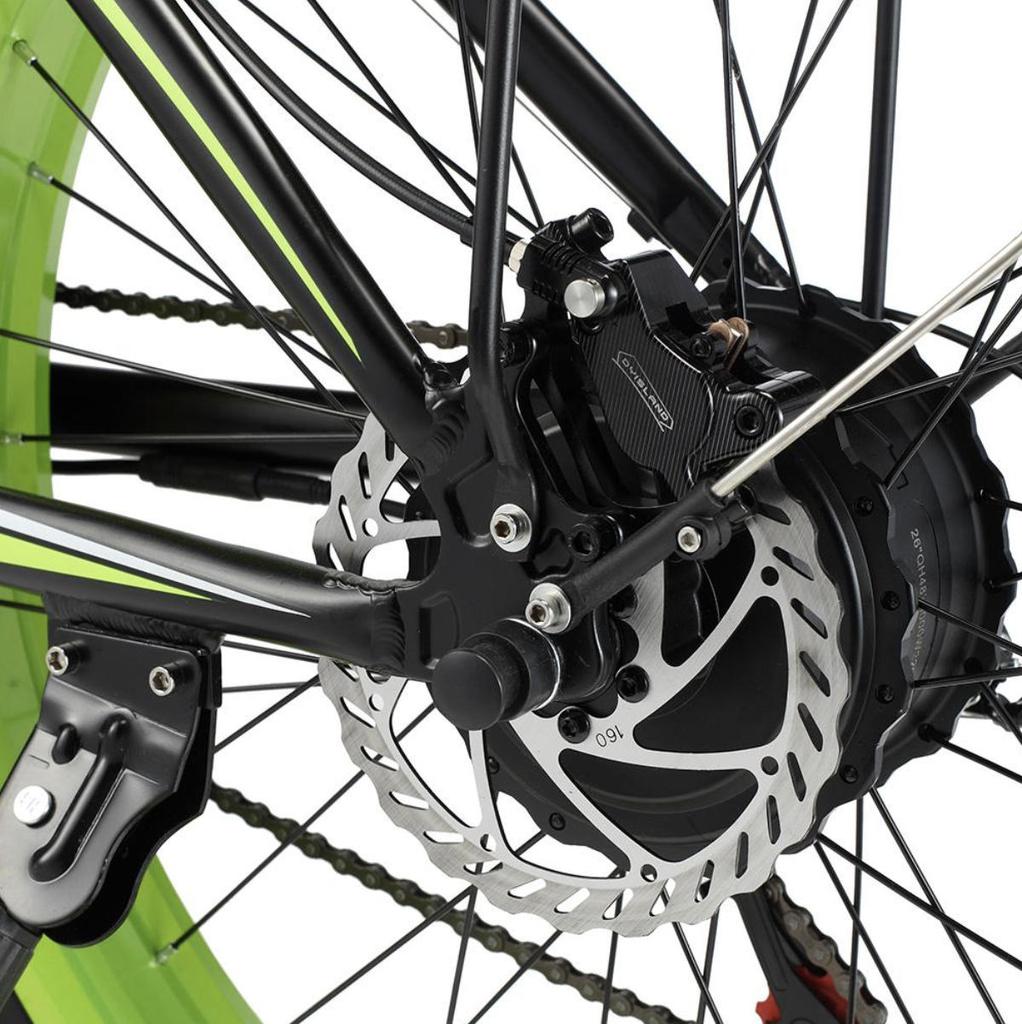 PHILODO H7 PRO Elektrisches Stadtrad für Pendler 1000W Getriebemotor 48V 17,5Ah Akku 26x4,0 Zoll All-Terrain-Fettreifen