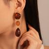 Maillard Feng Shui Drop Earrings French Retro Temperament High-end Earrings for Women