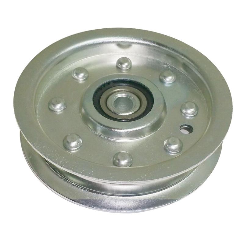 1pcs Single-slot White Zinc Pulley Lawn Mower Pulley With 46" Decks for MTD 956-0627 756-0627 756-0365