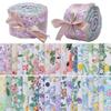 20Pcs New DIY Precuts Fabric Jelly Rolls Handmade Floral Quilting Strips Patchwork DIY Sewing Craft Needlework