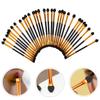 Eyeshadow brush makeup tip 30 pieces Eyeshadow tip Sponge tip type Eyeshadow sponge Makeup brush Makeup brush Portable 30 pieces Double-headed