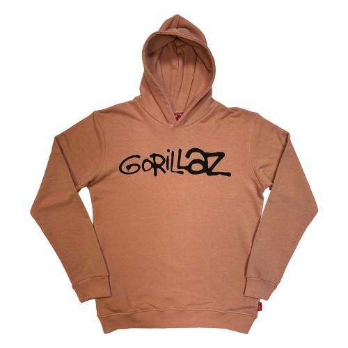 Gorillaz Unisex Adult Unplugged Group Circle Rise Back Print Pullover Hoodie