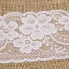 15*240 CM Vintage Jute Burlaps with White Lace Roll Craft Ribbon for Wedding Decoration In Table