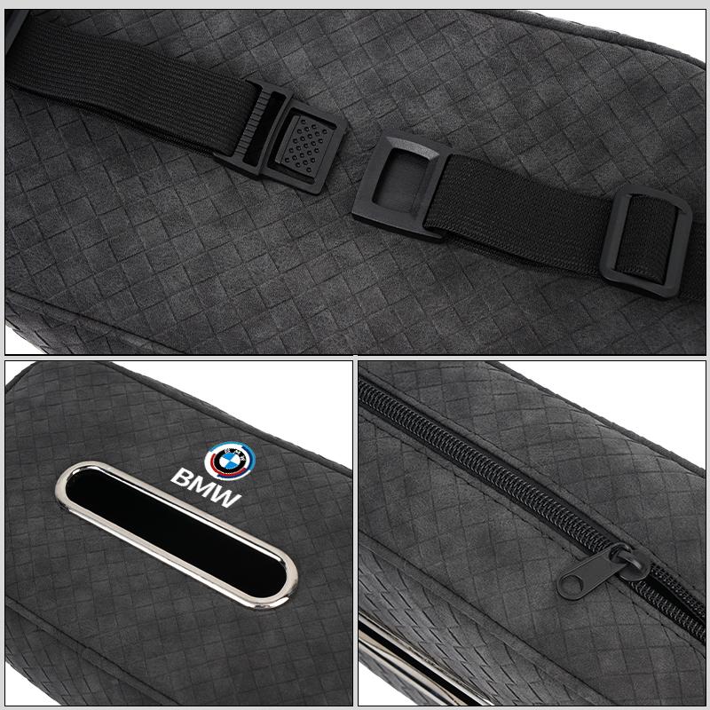 Car Tissue Organizer Bag Paper Towel Storage Box Accessories For BMW F40 F30 F34 F48 F39 G42 G05 G06 G07 G20 G30 G32 G22 G23