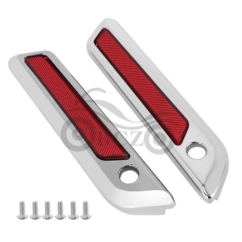 Motorcycle Side Box Lock Cover for Harley Road Glide/King 2014+