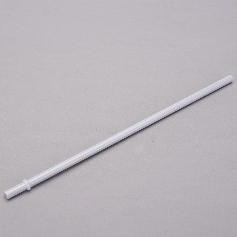 7Mm Aperture Straw 37 Color Solid Color Plastic Cup Accessories Pp Straw Non-Disposable Straw With Ring