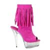 Direct sales 20cm super high heels, thin heels, high tassel, low boots, shoes and boots