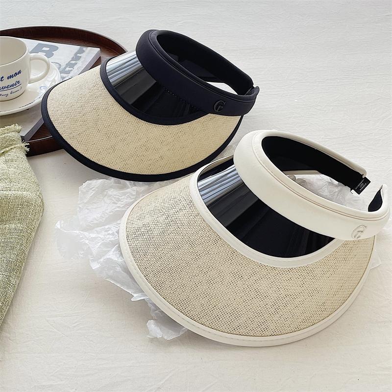 UV-Kühlhut Sonnenhut Damen Sommer Sonnenschutz Leerer Oberteilhut Gesichtsschutz Reise UV-Schutz Spiegel Sonnenhut Eltern-Kind