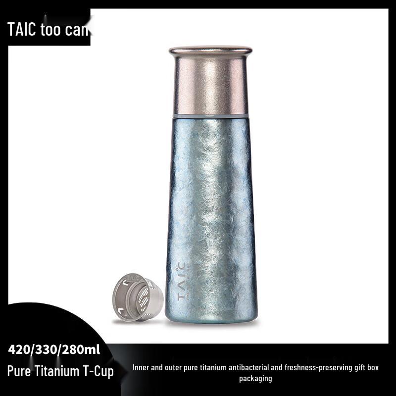 TAICTAIC Титановая термобутылка с фильтром