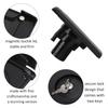 RV Water Fill Hatch with Magnetic Lid and Lock Dustproof ABS Square Trailer Water Fill Hatch Inlet for Motorhome Boat