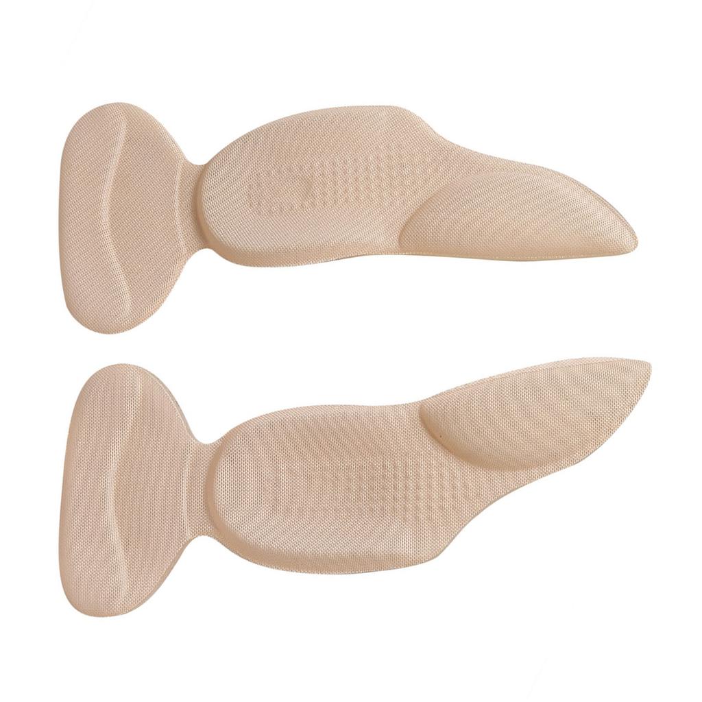 Skin color Three in one PU High heeled shoes pad (heel Anti friction   heel shock   foot arch s