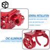 Anti-Vibration Rotatable & Foldable CNC Metal Motorcycle Cup Holder – Ideal for Touring & Commuting