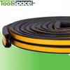 Uszczelka Garażowa D 12X10 Czarna 1M (2X0,5M)