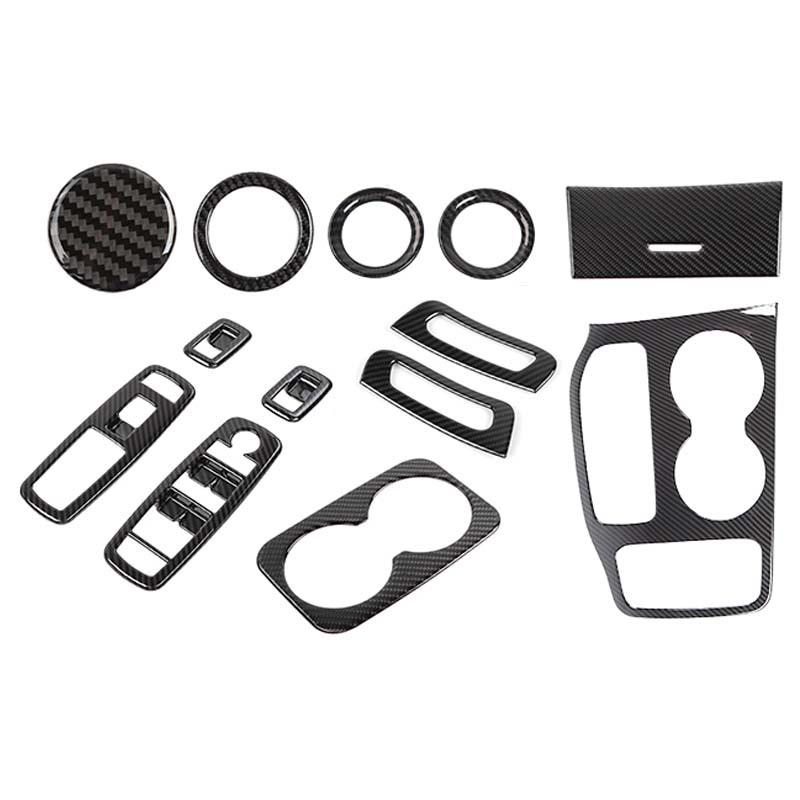 

Декоративная панель воздуховыпускного отверстия ABS, декоративная накладка на задний подстаканник, наклейка, подходит для Jeep Grand Cherokee 2016-2021, аксессуары для интерьера