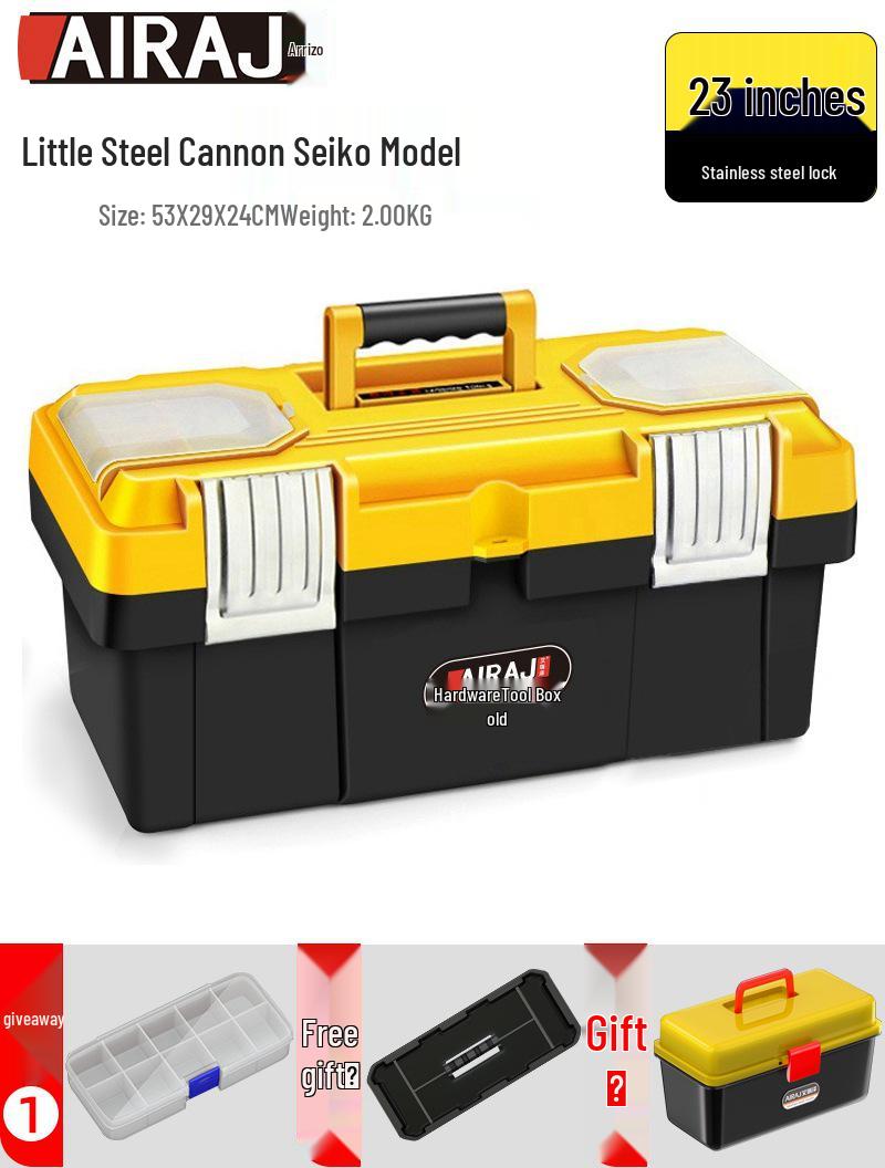 

Многофункциональный портативный ящик для хранения инструментов промышленного класса Arrizo