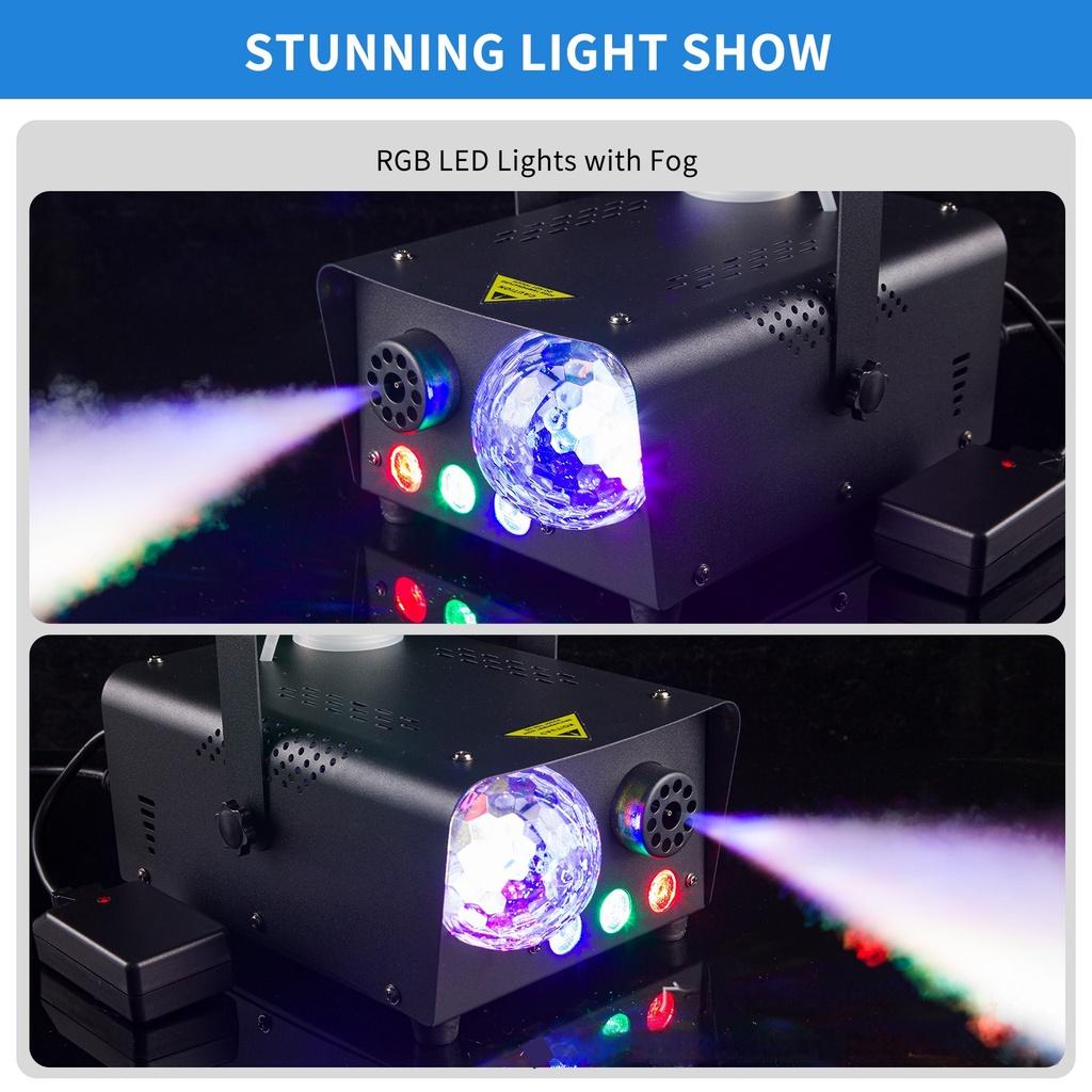 600W LED Magic Ball Nebelmaschine Mini Tragbar Halloween Nebelgenerator Bühne DISCO Atmosphäre Requisiten