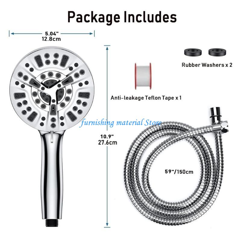 Y5GD Bathroom Shower with Hose High Pressure Shower Bathroom Accessories