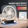 High Speed Mini Cooling Fan Portable Desk Fan Multi-Function Handheld/Desktop/Wall-Mounted for Kitchen Office Bedroom