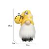 Bumble Nordic Bee Gnome Gonk Tomte Sunflower Swedish Plush Doll Ornament Decor