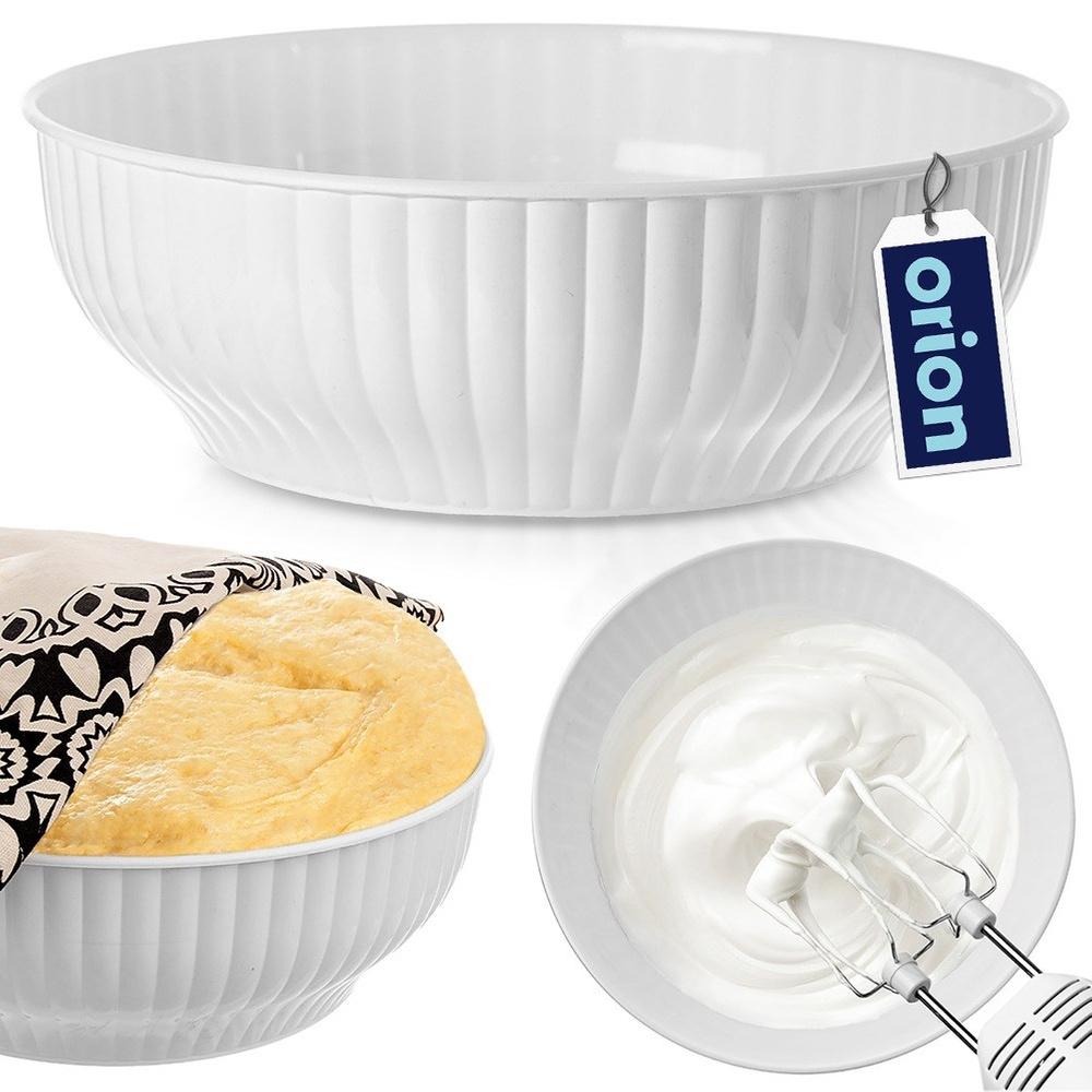 White kitchen bowl 24 cm, 2.5 l