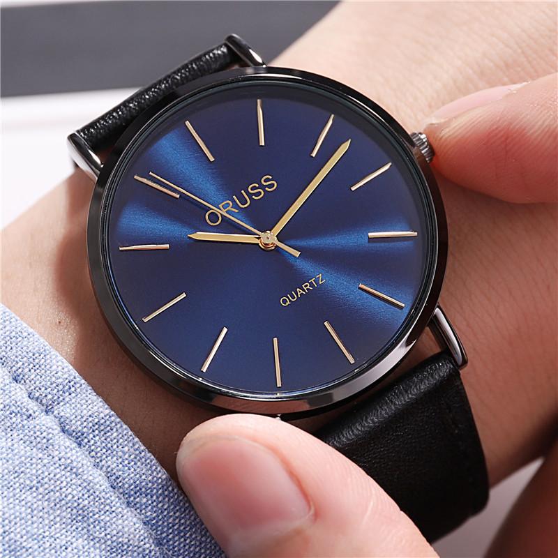 Shinan Women'S Watch Simple Ultra-Thin Belt Casual Waterproof Student Quartz Watch Couple Watch