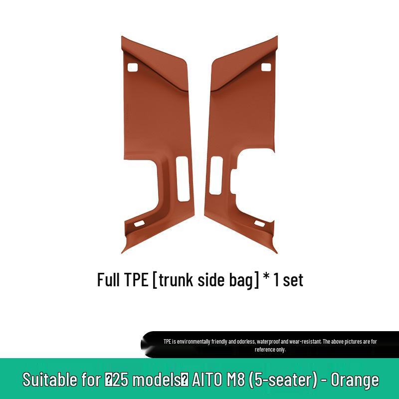 AITO M8 TPE Mats: Floor, Seat Back, Trunk for 25 Models