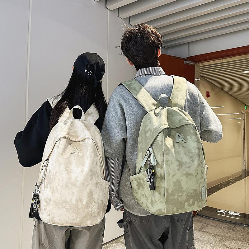 School bag for female college students, large capacity andoutdoor travel bag for male high school students, computer backpack for women, backpack tide