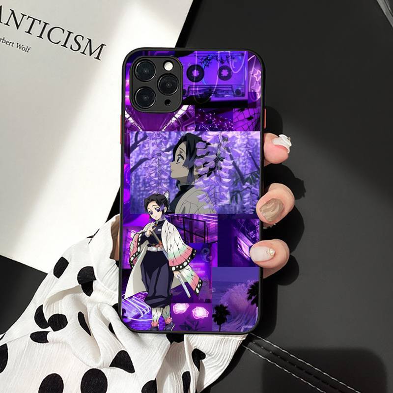 

Чехол для телефона Anime Demon Slayer Kanao Shinobu sama для iPhone 11 12 13 mini pro XS MAX 8 7 6 6S Plus X 5S SE 2020 XR iphone 13