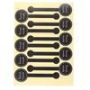 100Pcs Adhesive Long Style Handmade Cake Packaging Sealing Label Kraft Sticker