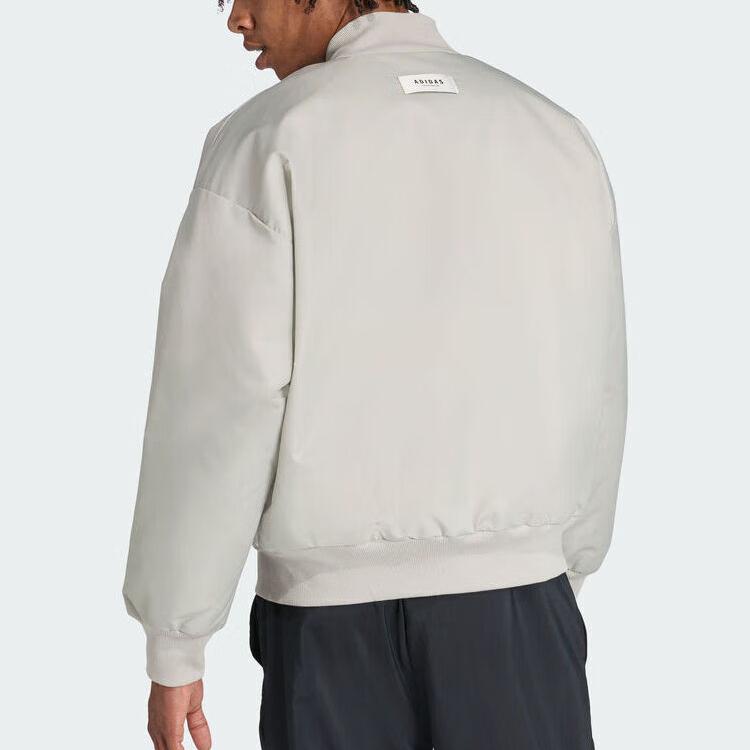 Adidas Stadium Sports Casual Baseball Collar Long Sleeve Cotton Jacket Men Jacket JX5634