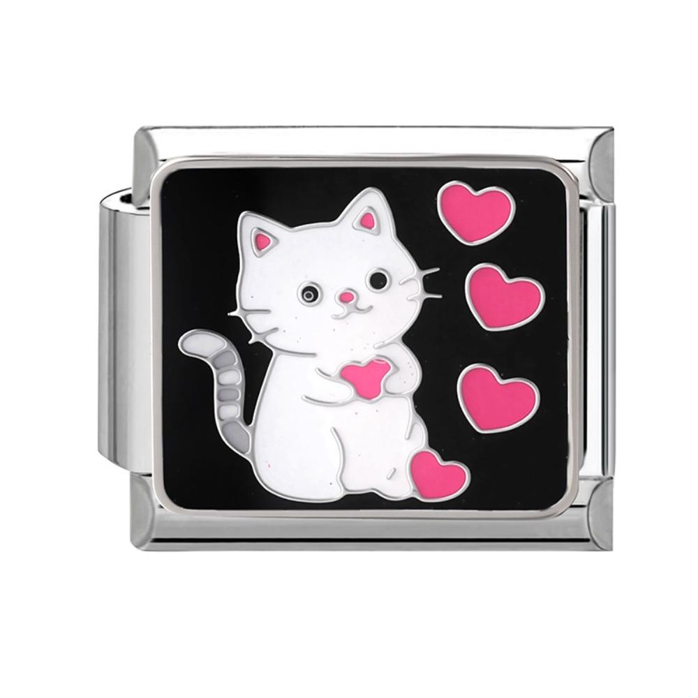 

Stainless Steel Charm Bracelet Link Fit 9mm Bracelet Module Bracelet Accessories Jewelry Making 8