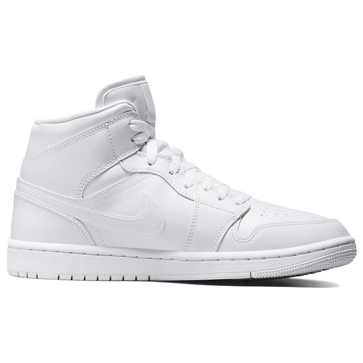 New JORDAN Air JORDAN Mid Triple White 2022 Women's DV0991-111