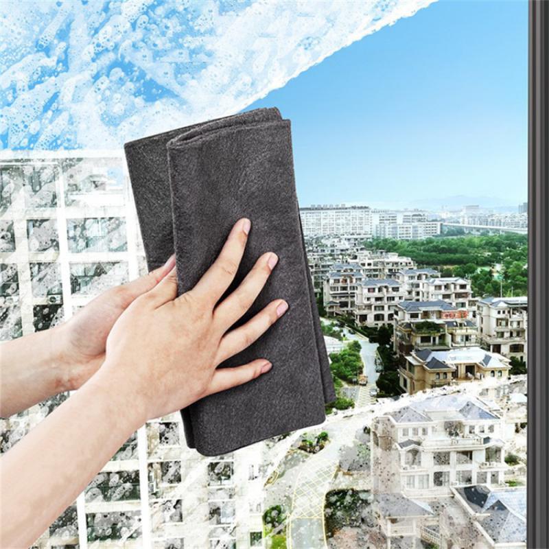 Cloth To Wipe Glass Cloth Without Leaving Marks Special Watermark-free Reusable Mirror Car Cloth Dishcloth Microfiber Napkin
