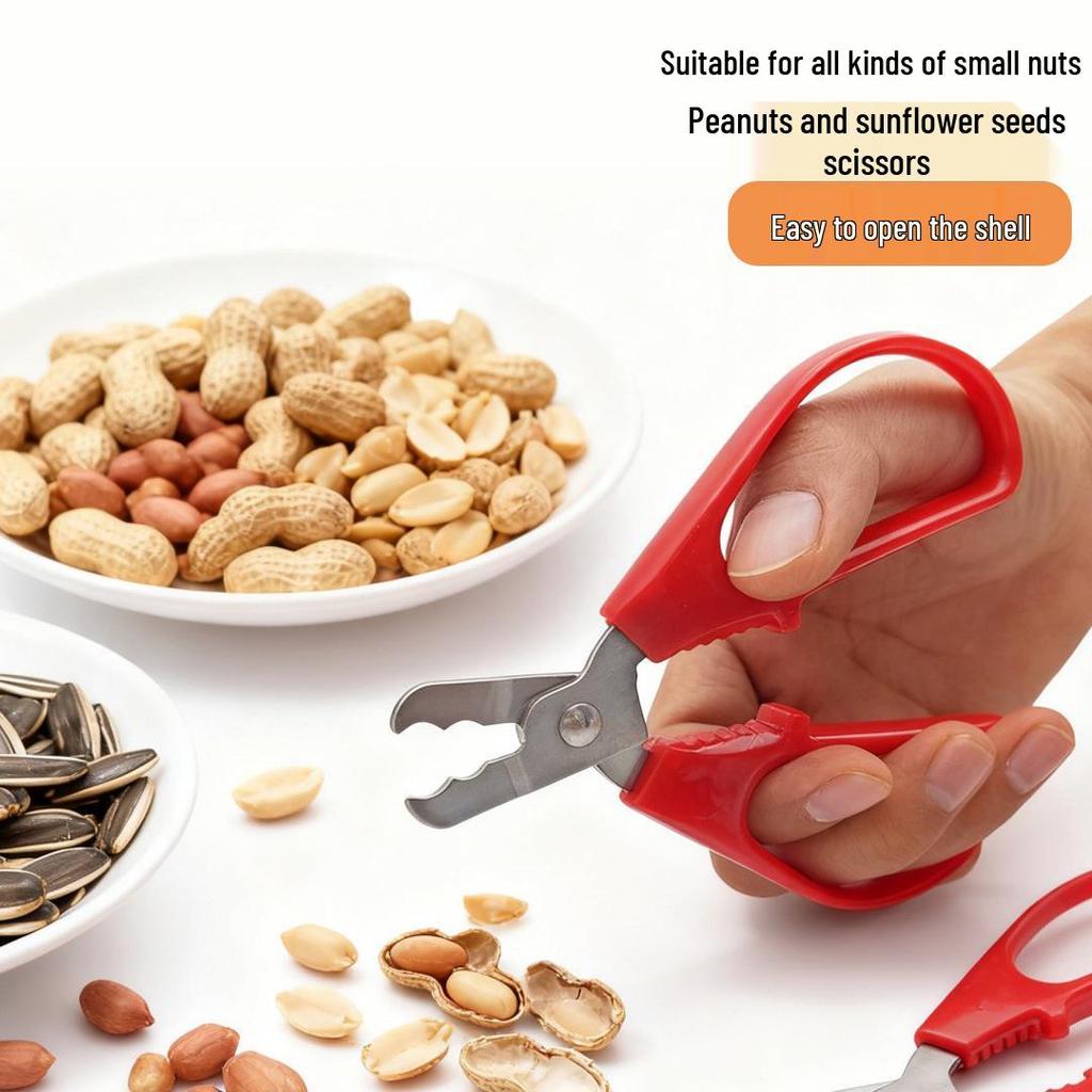 Stainless Steel Nut and Seed Shell Opener Pliers